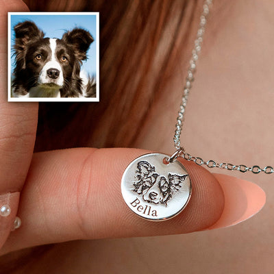 Custom Pet Photo Necklace