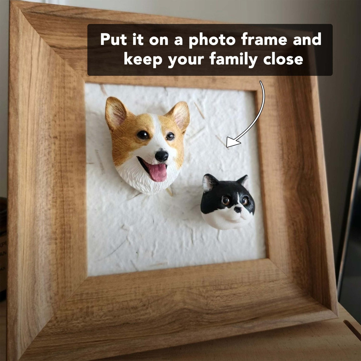 Custom-Engraved Magnetic Pet Figurine™