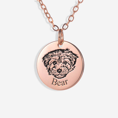 Custom Pet Photo Necklace