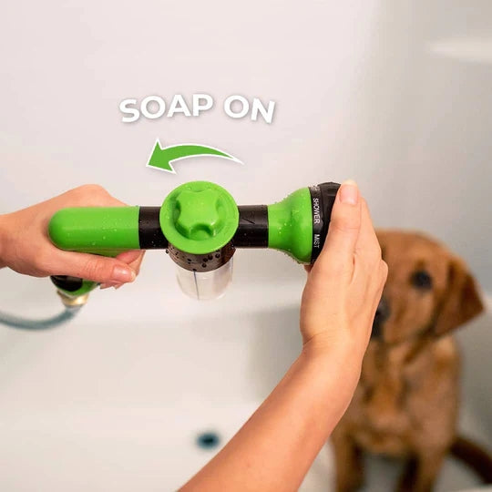 Portable Dog Washer & Shampoo Sprayer